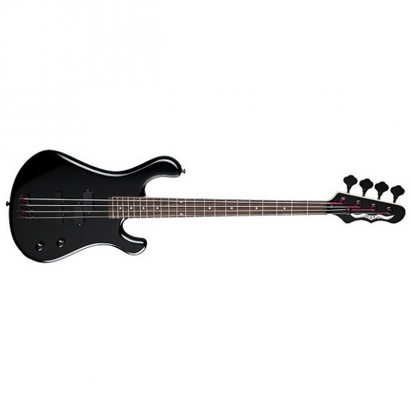 Custom Dean Guitars Hillsboro H09PJ CBK 4-String Bass Guitar, Classic Black #1 image