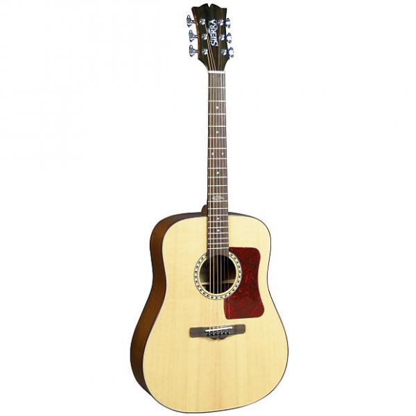 Custom Sierra SD33 Sequoia Series Dreadnought Acoustic Guitar - Gloss Natural SpruceTop #1 image