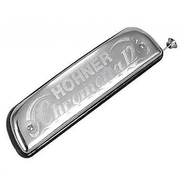 Custom Hohner Chrometta 12 Harmonica- Key of C #1 image