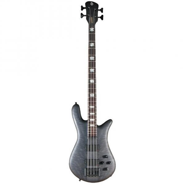 Custom Spector Basses Euro Series EURO4LXTWMBKS 4-Strings Bass Guitar, Matte Black Stain #1 image