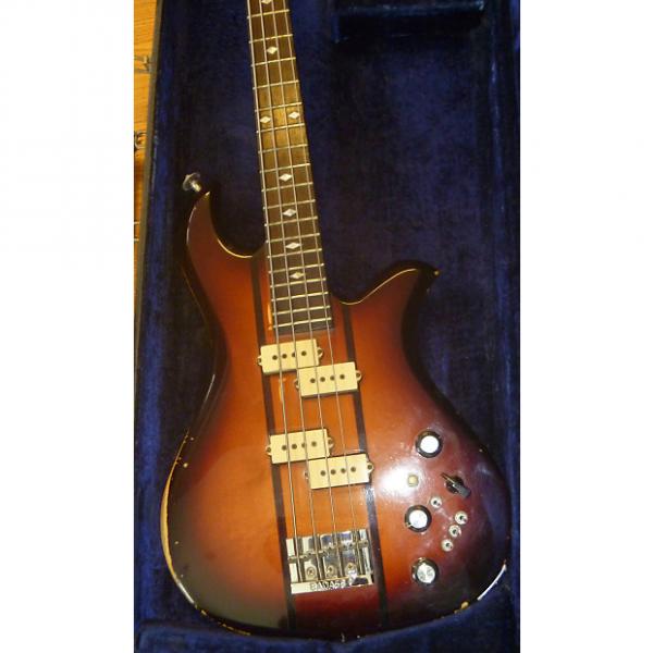 Custom BC Rich Eagle Bass Guitar 1977 Sunburst Original Owner #1 image