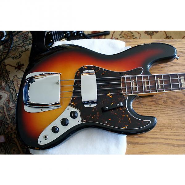 Custom Ventura  Lawsuit Copy 1962 MIJ Fujigen Jazz Bass  pre 1977 3 color Sunburst #1 image