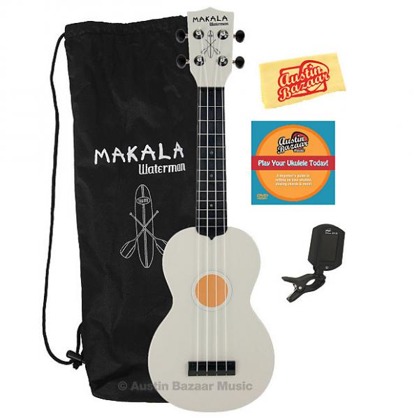 Custom Kala MK-SWT-OR Makala Waterman Soprano Ukulele - Translucent Orange w/ Gig Bag #1 image