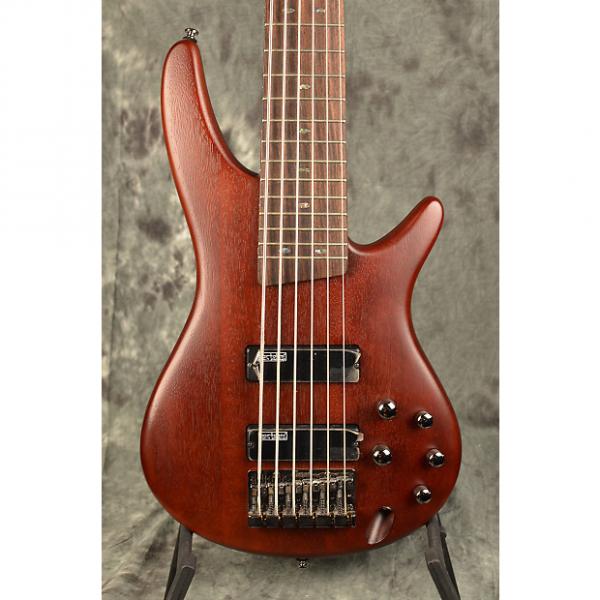 Custom Ibanez SR-506   Brown Mahogany, 6 String Bass w/ Bartolini pickups! #1 image