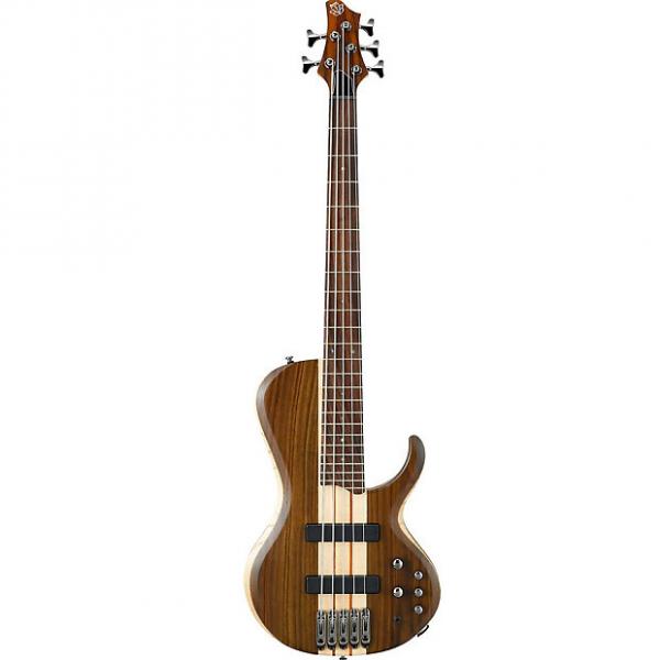 Custom Ibanez BTB685SC  Natural Flat 5-String Single Cut Bass Guitar #1 image