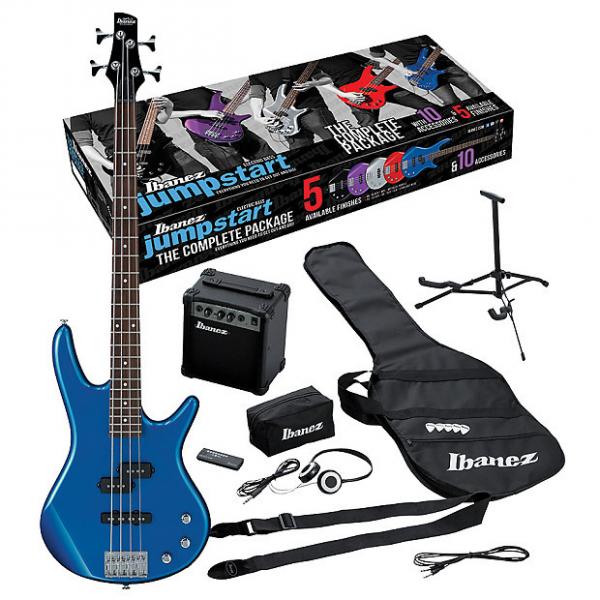 Custom Ibanez IJXB150B Jumpstart Bass Package - Starlight Blue #1 image