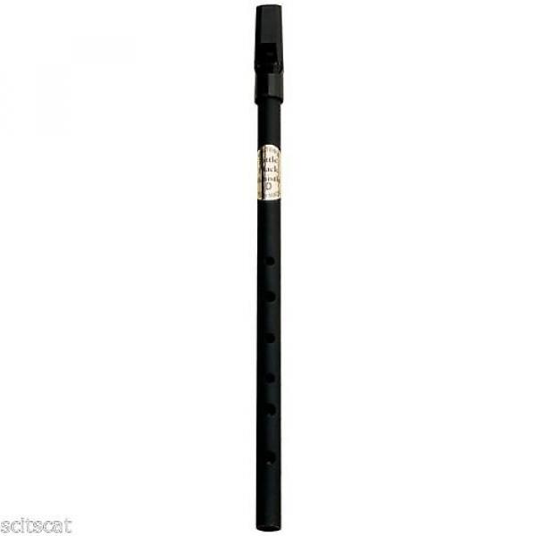 Custom New Waltons Irish Music Little Black Whistle in D Recorder Aluminum for All Ages #1 image