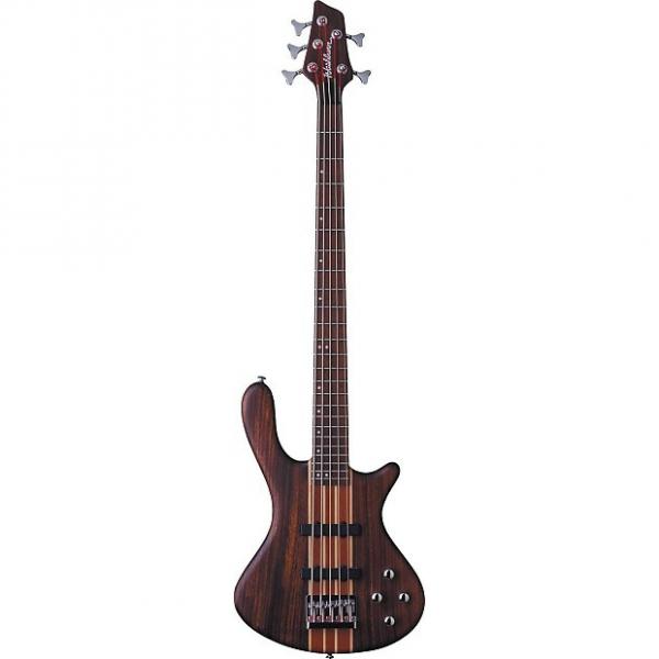 Custom Washburn 5-String Electric Bass w/GB6 Gigbag Natural Matte T25NMK #1 image