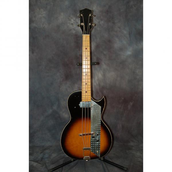 Custom Kay Short Scale Bass Model K5961 Value Leader 1961 Sunburst #1 image