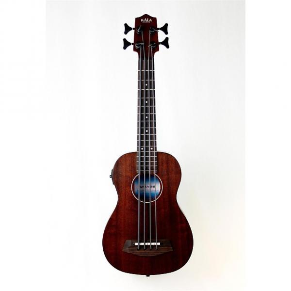 Custom Kala UBASS Rumbler Short-Scale Acoustic-Electric Bass Travel Guitar (Satin Brown) #1 image