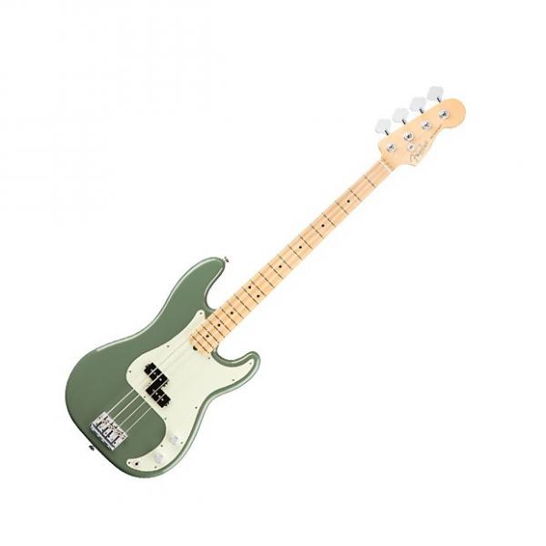 Custom Fender American Professional Precision Bass Maple Neck 2017 Antique Olive #1 image