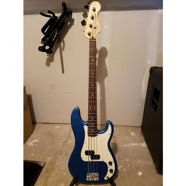 Custom Fender 92' Precision Bass P-Bass 1992 Blue #1 image