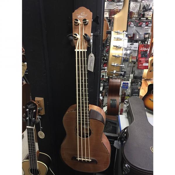 Custom Oscar Schmidt OUB800K Uke Bass Guitar Ukulele With EQ 2015 Flame Maple #1 image
