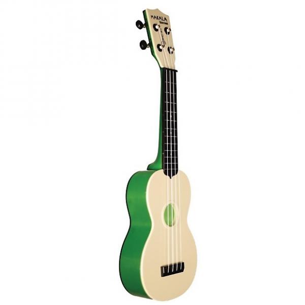 Custom Kala MK-SWT-GN Makala Waterman Soprano Beginner Ukulele Uke Translucent Green #1 image