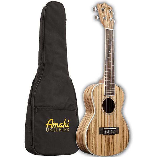 Custom Amahi UK330 Premium Zebrawood Concert Ukulele #1 image