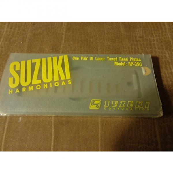 Custom Suzuki Harmonicas Pair of Laser Tuned Reed Plates Key of A Model RP-350 #1 image
