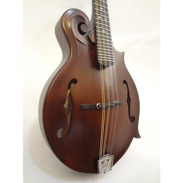 Custom Wide Nut Weber Gallatin F-Style Mandolin Leather Finish #1 image