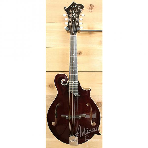 Custom Collings MF5 Mandolin F Style with Adirondack and Flame Maple in Full Sheraton Brown #1 image