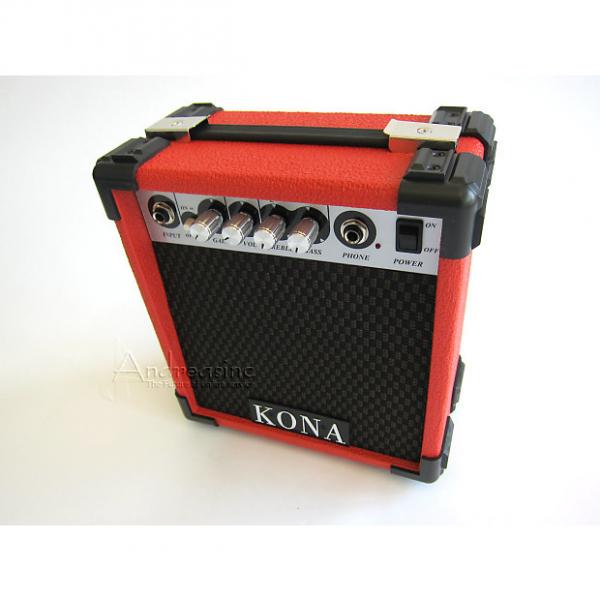 Custom Kona 10-Watt 2-Channel Guitar Amp - Red #1 image