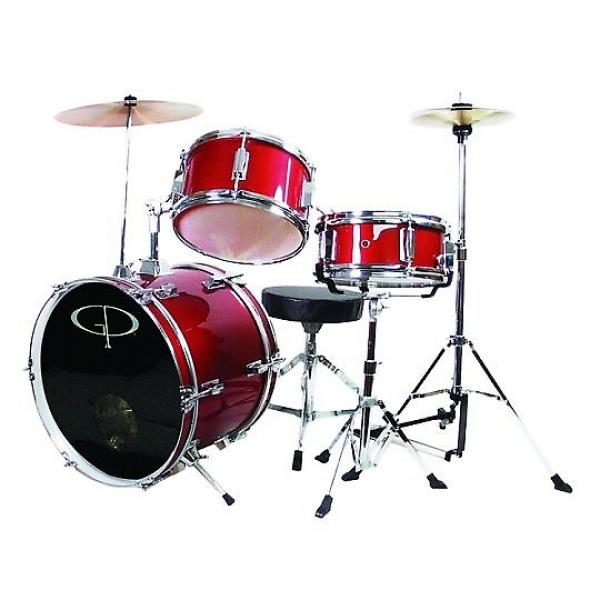 Custom GP Percussion GP Percussion Complete 3-Piece Junior Drum Set #1 image