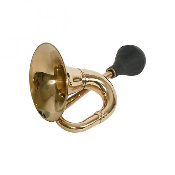 Custom DOBANI Large Oval Bulb Horn Solid Brass #1 image