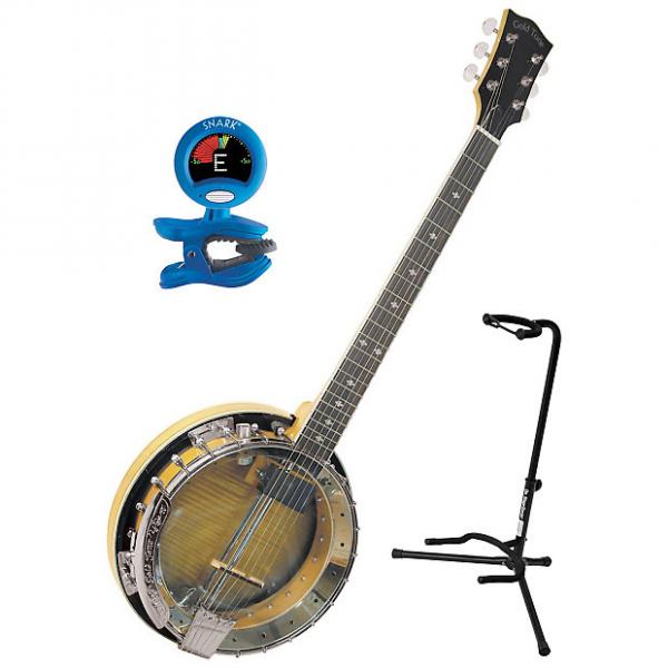 Custom Goldtone GT-750 Banjitar Deluxe Banjo Guitar Bundle #1 image