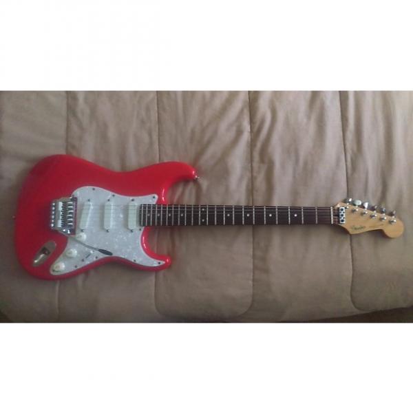 Custom Fender MIJ E Serial Number Stratocaster 1986 Fiesta Red #1 image