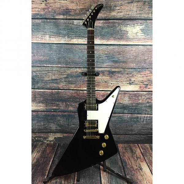 Custom Gibson Explorer &quot;Korina&quot; Heritage Series Limited Edition  1983 Ebony with Gibson Case #1 image
