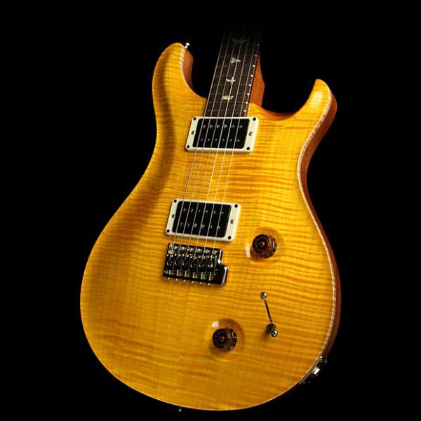 Custom Used 2013 Paul Reed Smith Custom 22 Electric Guitar Santana Yellow #1 image