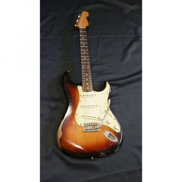 Custom Fender Road Worn 60's Strat Electric Guitar Sunburst 2008/09 #1 image