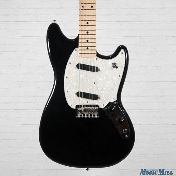 Custom 2016 Fender Offset Series Mustang Electric Guitar Black #1 image