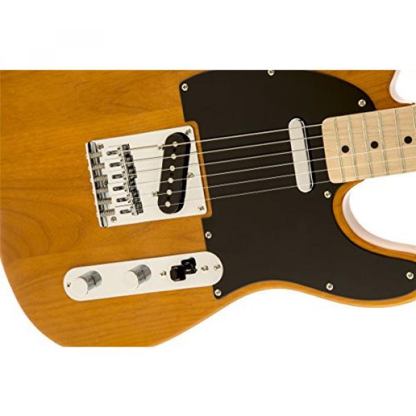Squier by Fender Affinity Telecaster Beginner Electric Guitar - Maple Fingerboard, Butterscotch Blonde #3 image