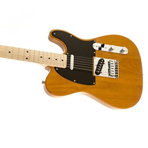 Squier by Fender Affinity Telecaster Beginner Electric Guitar - Maple Fingerboard, Butterscotch Blonde #5 image
