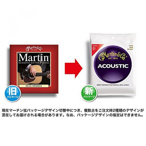 Martin martin d45 M150 martin 80/20 acoustic guitar martin Bronze guitar martin Round martin guitar strings acoustic Wound Medium Acoustic Guitar Strings #4 image