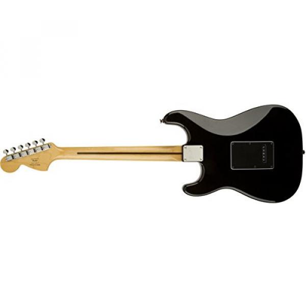 Squier by Fender Vintage Modified 70's Stratocaster Electric Guitar - Black - Maple Fingerboard #2 image