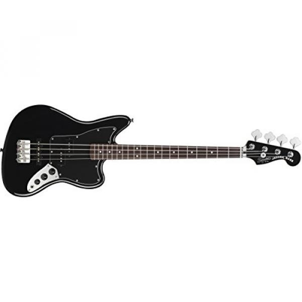 Squier by Fender Vintage Modified Jaguar Special Short Scale Bass, Black #1 image