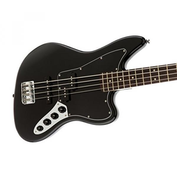 Squier by Fender Vintage Modified Jaguar Special Short Scale Bass, Black #4 image