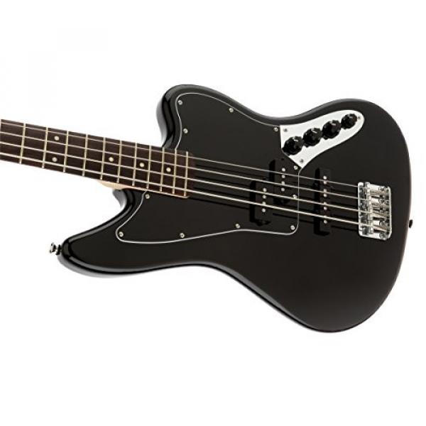 Squier by Fender Vintage Modified Jaguar Special Short Scale Bass, Black #5 image
