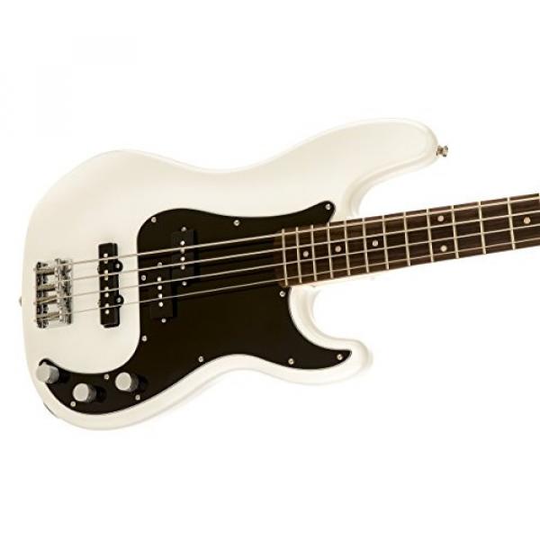 Squier by Fender Affinity Series Series Precision Bass PJ Electric Bass Guitar, Rosewood Fingerboard, Olympic White #4 image