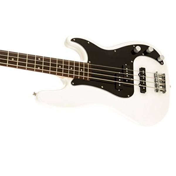 Squier by Fender Affinity Series Series Precision Bass PJ Electric Bass Guitar, Rosewood Fingerboard, Olympic White #5 image
