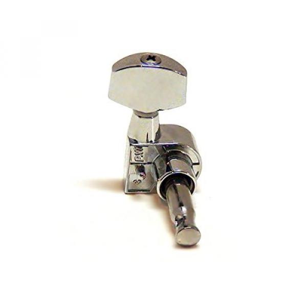 Genuine Fender Left Handed Squier Affinity Sealed Gear Tuning Machines - Chrome #2 image