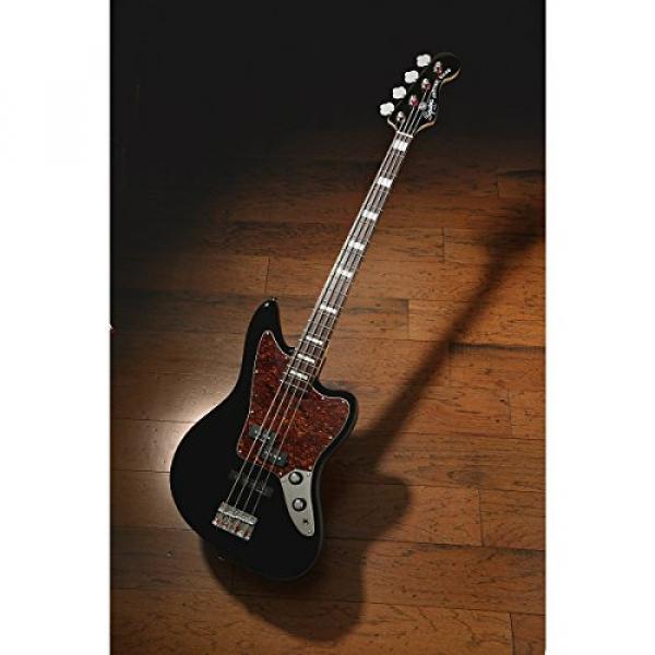 Squier Vintage Modified Jaguar Bass, Black #3 image
