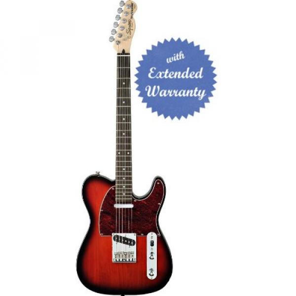 Squier by Fender Standard Telecaster, Rosewood Fretboard with Gear Guardian Extended Warranty - Antique Burst #1 image