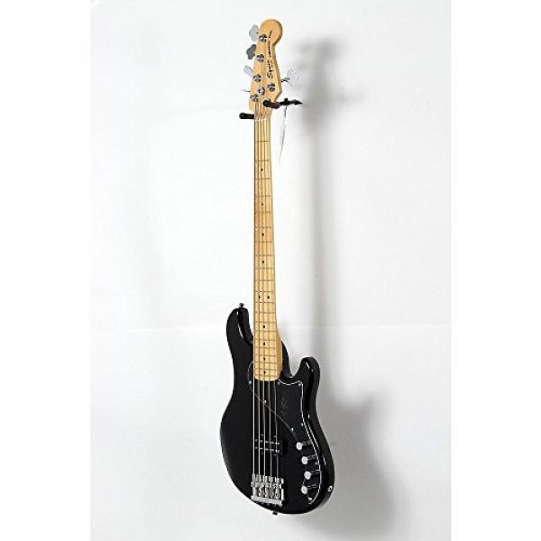 Squier Deluxe Dimension Bass V Maple Fingerboard Five-String Electric Bass Guitar Level 2 Black 190839010636 #1 image