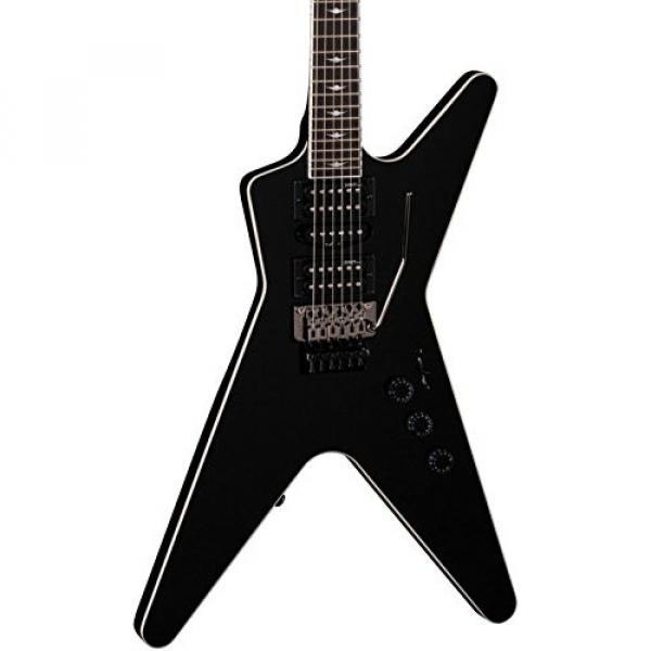 Dean ML SB F CBK Solid-Body Electric Guitar, Classic Black #1 image