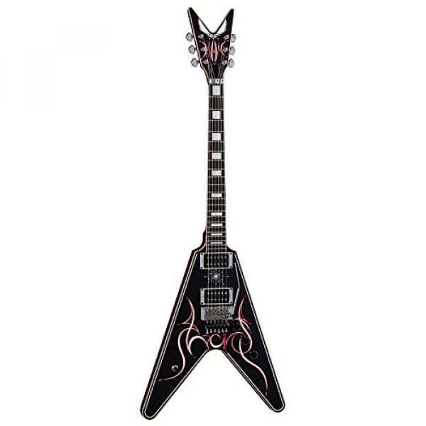 Dean TGV F BKS Solid-Body Electric Guitar, Black #1 image