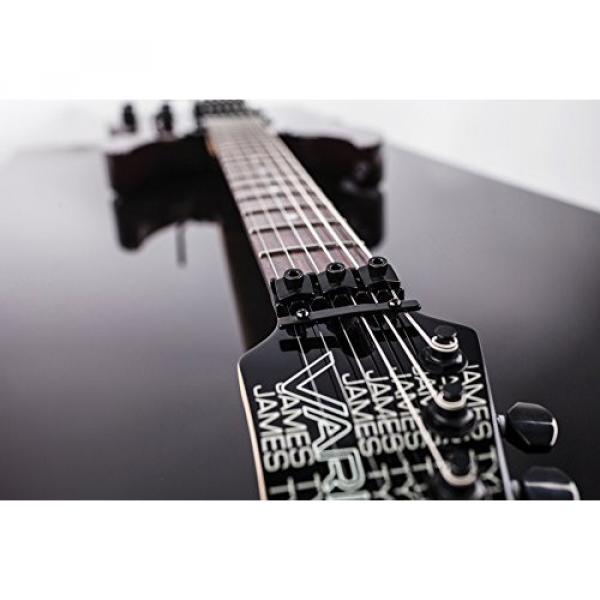 Line 6 JTV-89F-B Solid Body Electric Guitar with Mahogany Body, Rosewood FB and Floyd Rose Tremolo - Black #6 image