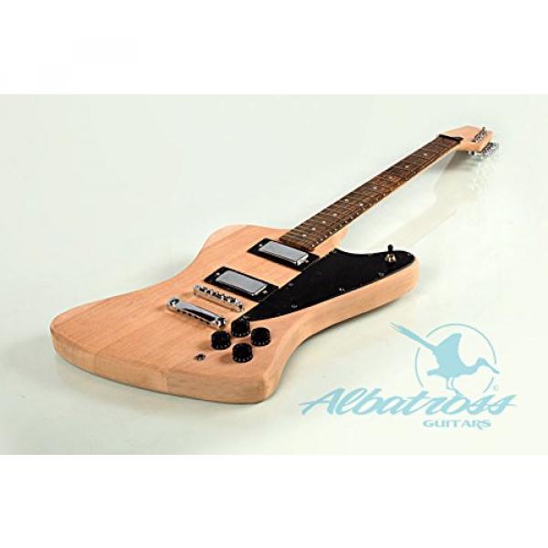 Albatross Guitars | DIY Electric Guitar Kit Solid Mahogany Body &amp; Neck | Bolt On Neck #1 image