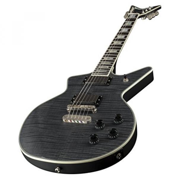 Dean DCR CADI1980 TBKS Custom Run No. 13 Cadi 1980 Solid-Body Electric Guitar with Case, Trans Black Satin #5 image