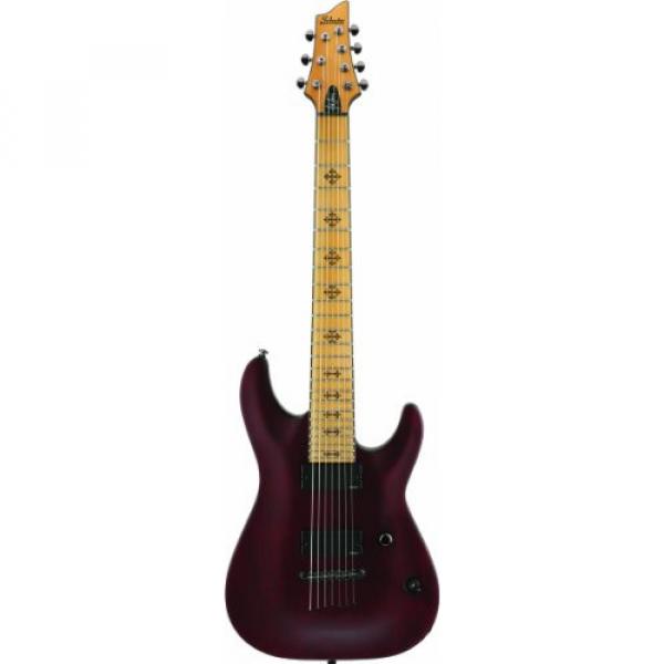 Schecter Jeff Loomis-7 7-String Electric Guitar (Vampyre Red Satin) #1 image